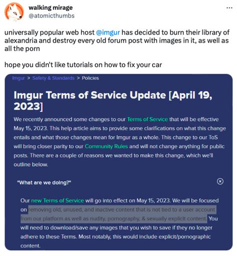 Imgur is banning porn and purging old anonymous。